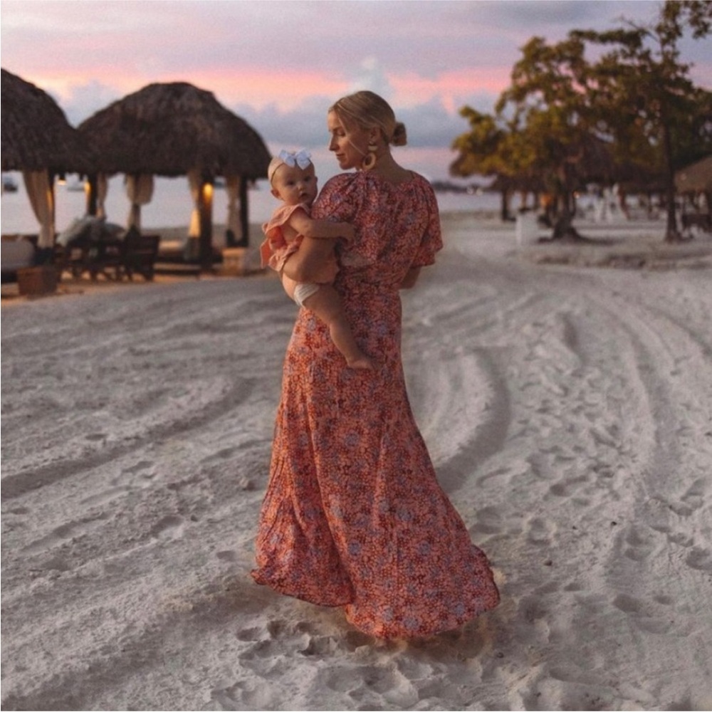 L*Space Floral Panama Maxi Dress Cover Up - Picture 9 of 15